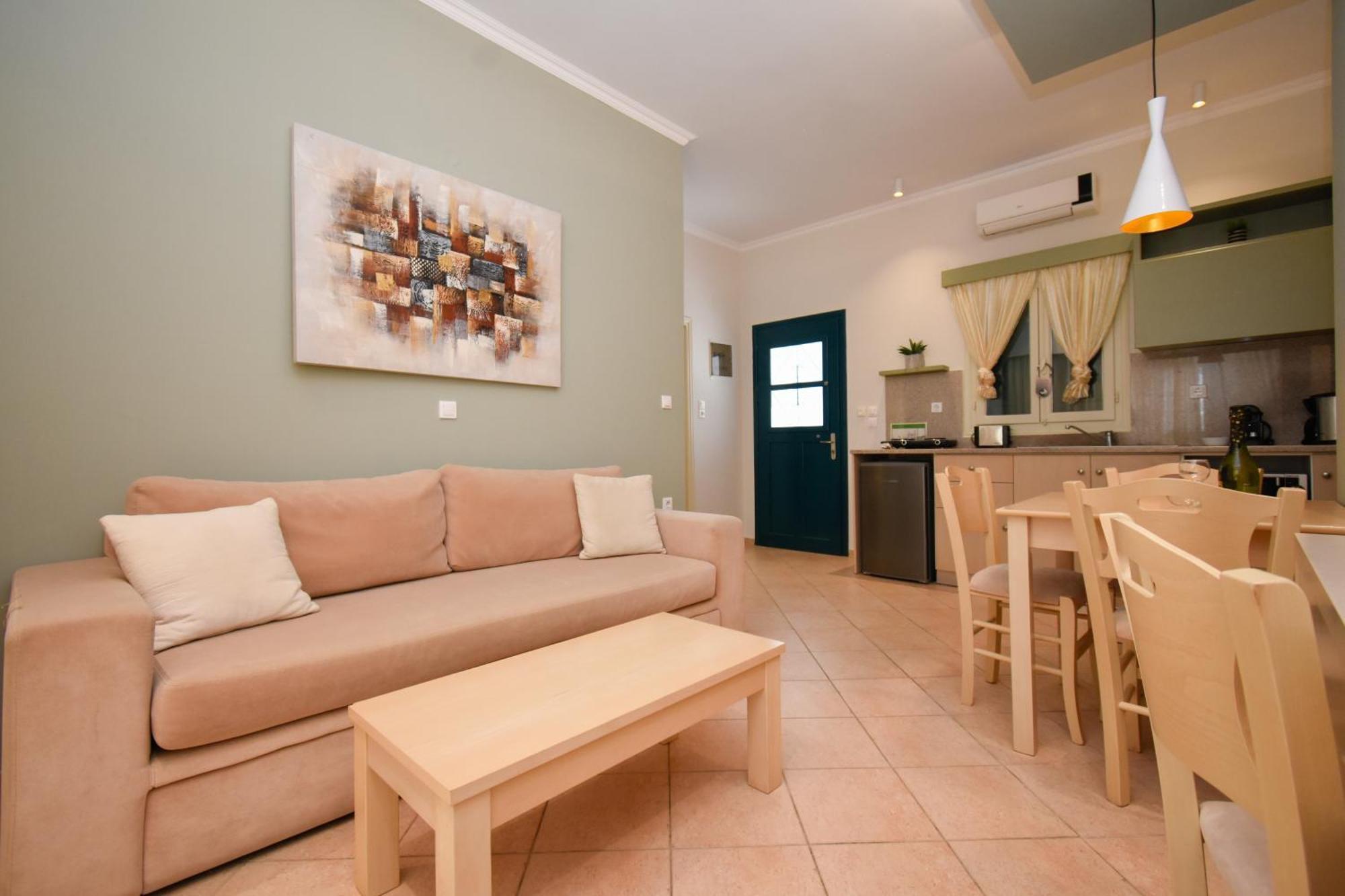 Elena Village Hotel & Suites Myrties Bagian luar foto