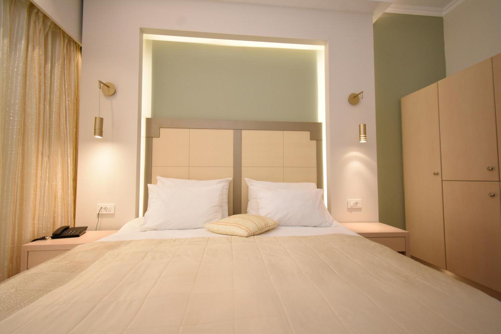 Elena Village Hotel & Suites Myrties Bagian luar foto