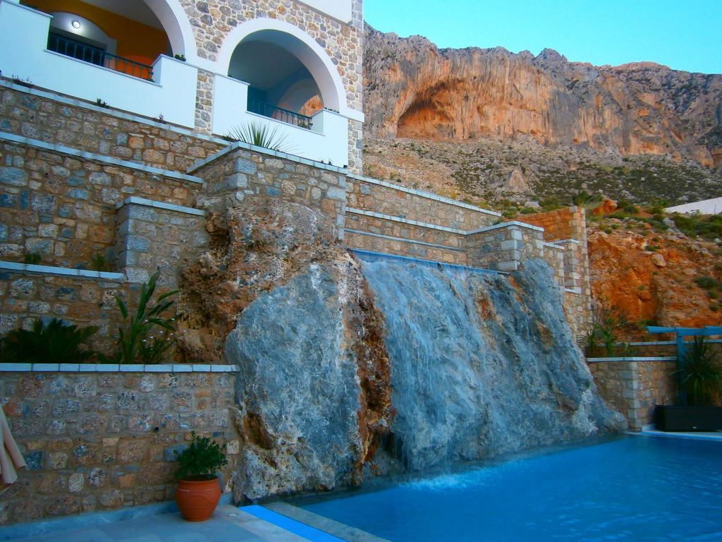 Elena Village Hotel & Suites Myrties Bagian luar foto