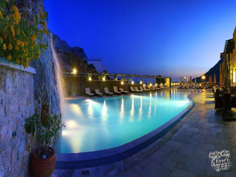 Elena Village Hotel & Suites Myrties Bagian luar foto