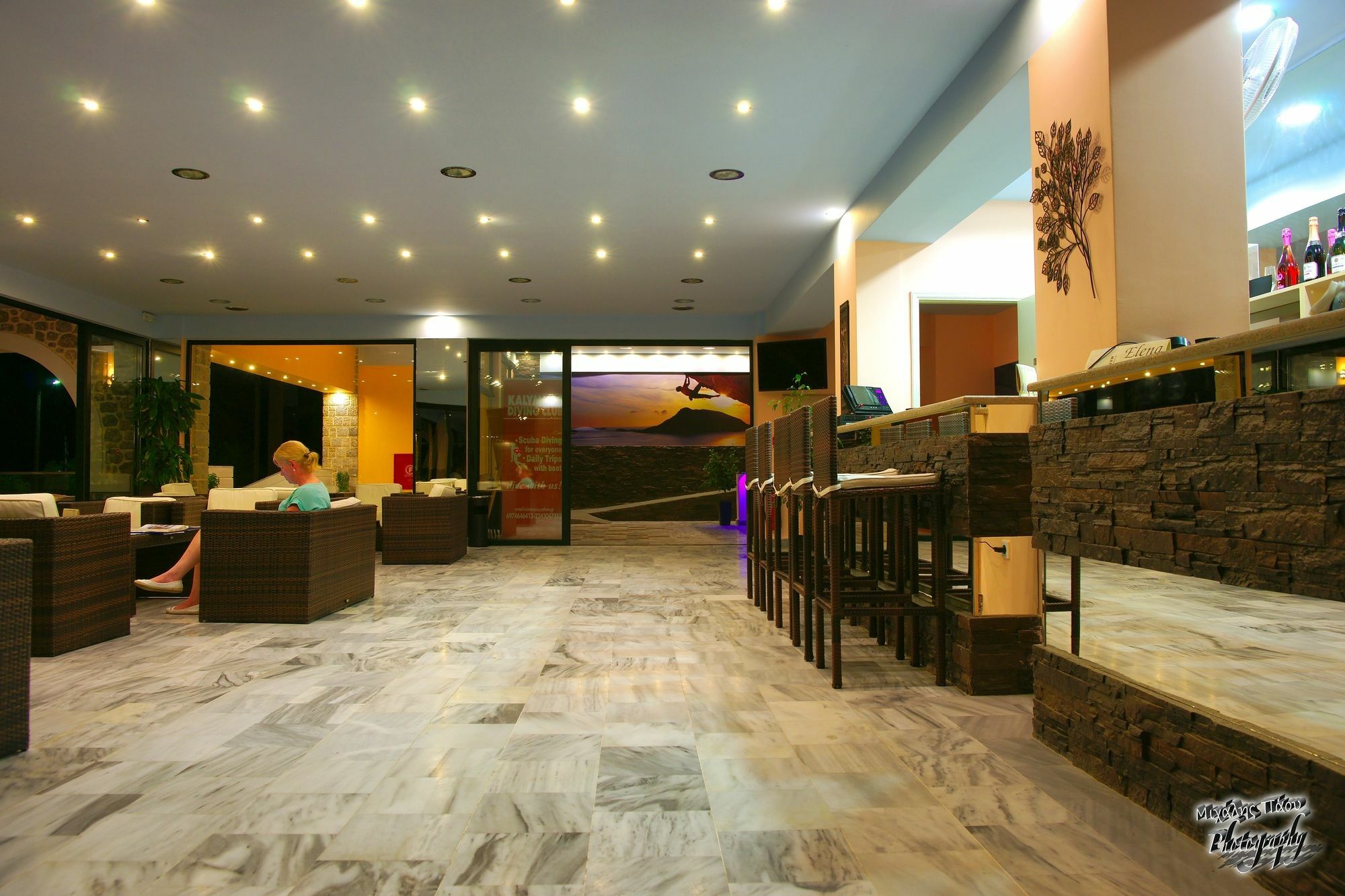 Elena Village Hotel & Suites Myrties Bagian luar foto